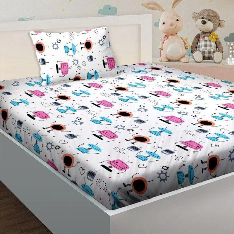 Robo Kingdom Bedsheet