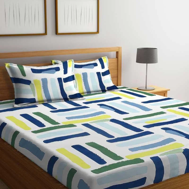 Illustrator Brush Stroke Bedsheet