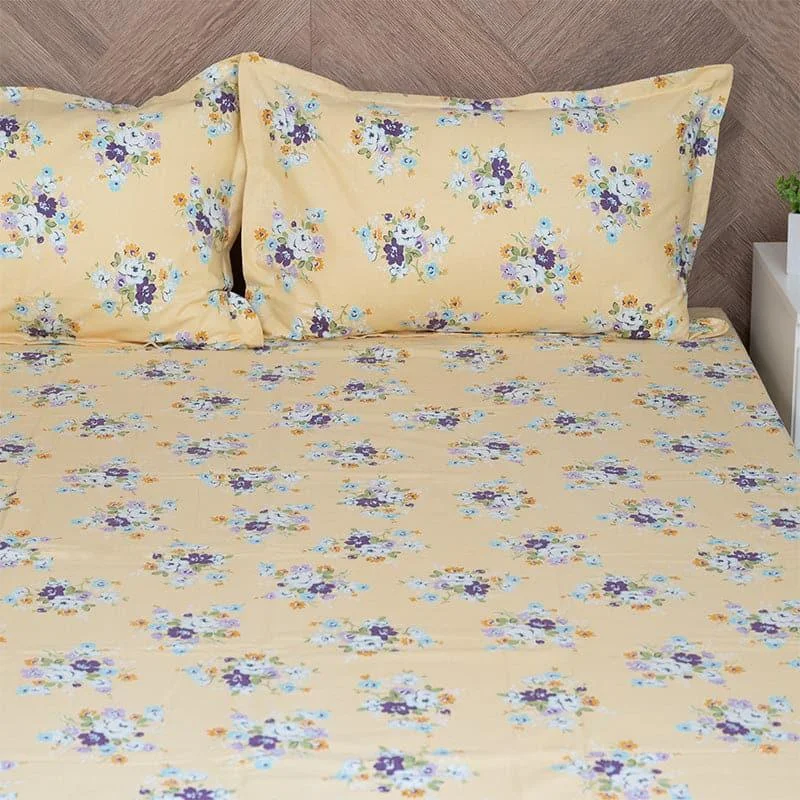 Ivasa Floral Bedsheet