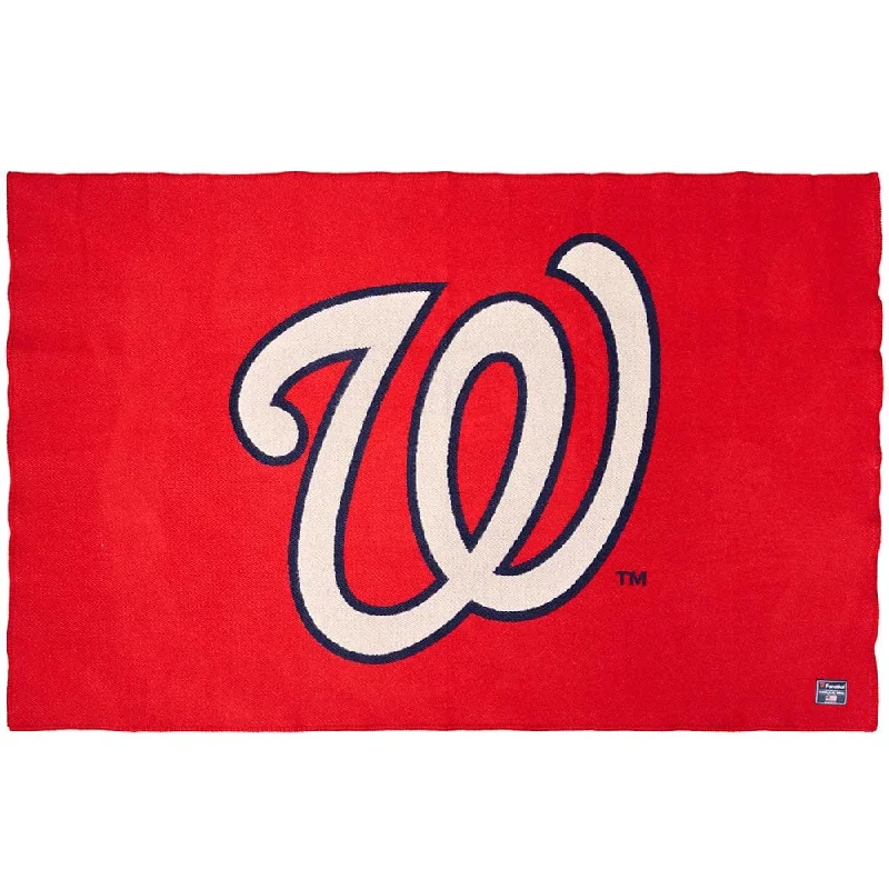 Washington Nationals Wool Throw Blanket