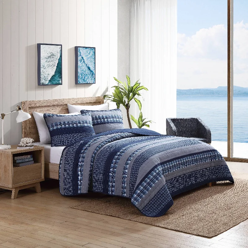 Nautica Addison King Reversible Quilt And Sham Set