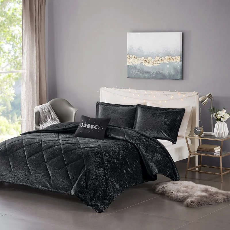 Streamdale Felicia Velvet Comforter Set