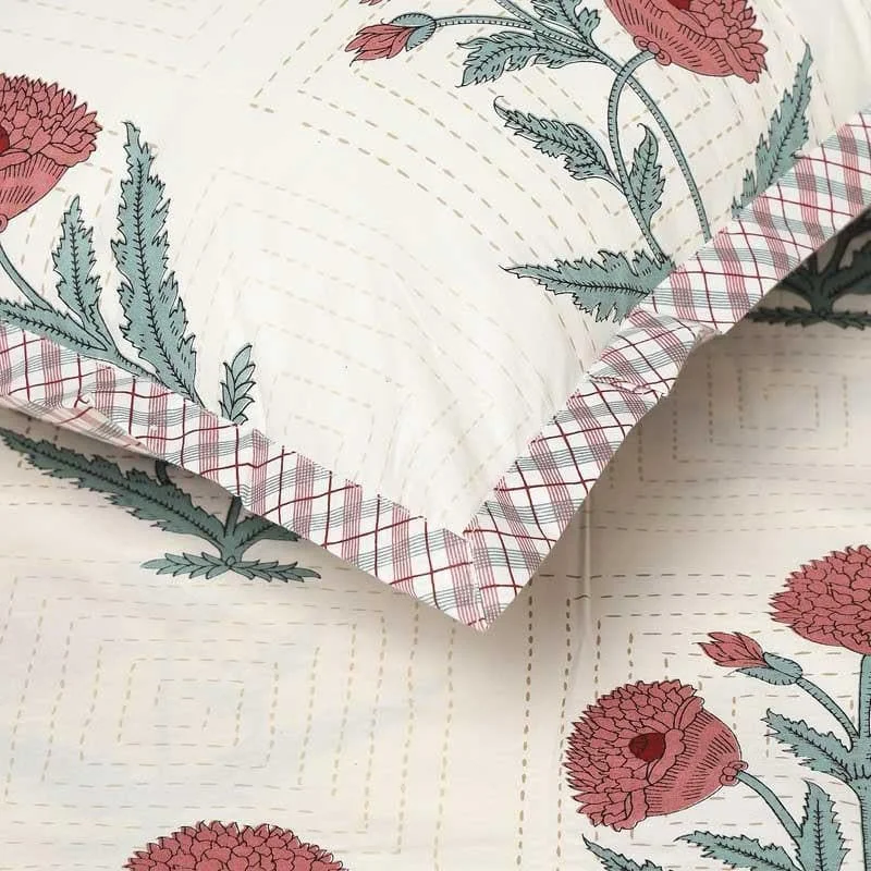 Blooming Dahlia Bedsheet