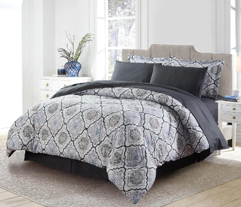 8 Pc Down Alternative Comforter Set