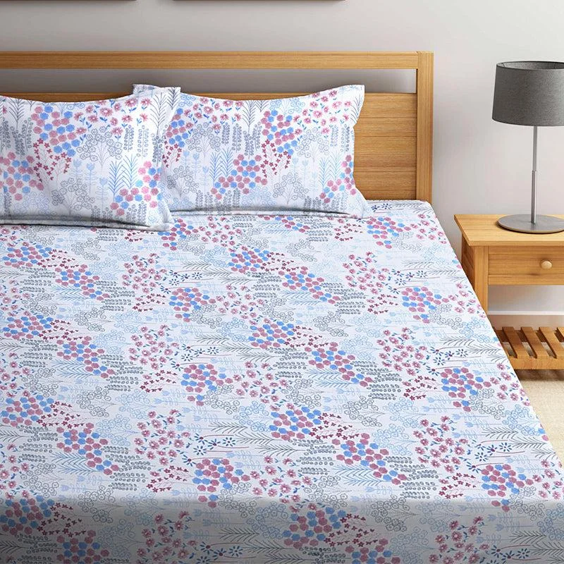 Lucifera Floral Bedsheet