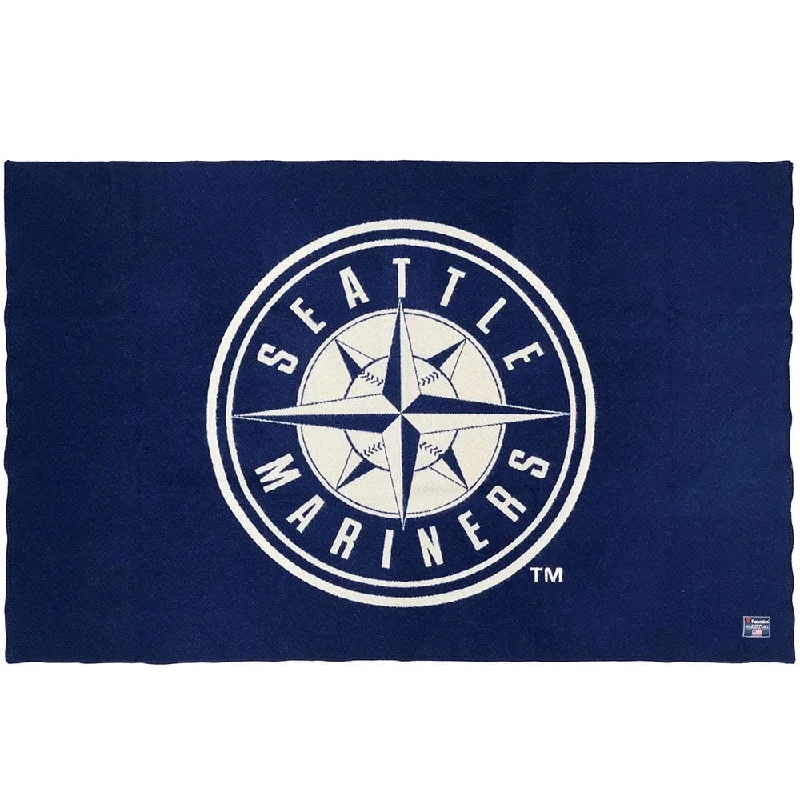 Seattle Mariners Wool Throw Blanket