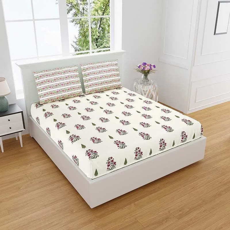 Petal Pushers Bedsheet - Pink