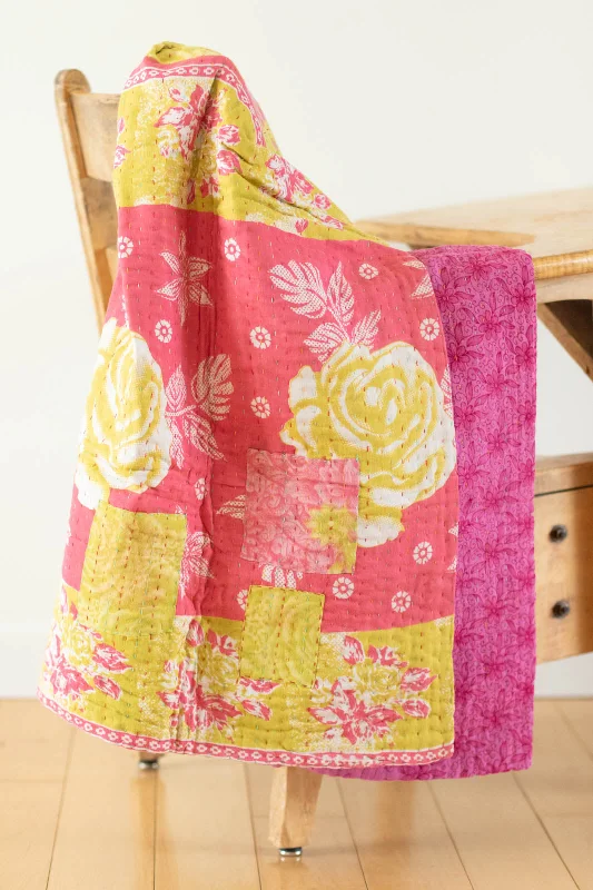 Charm No. 5 Kantha Mini Blanket