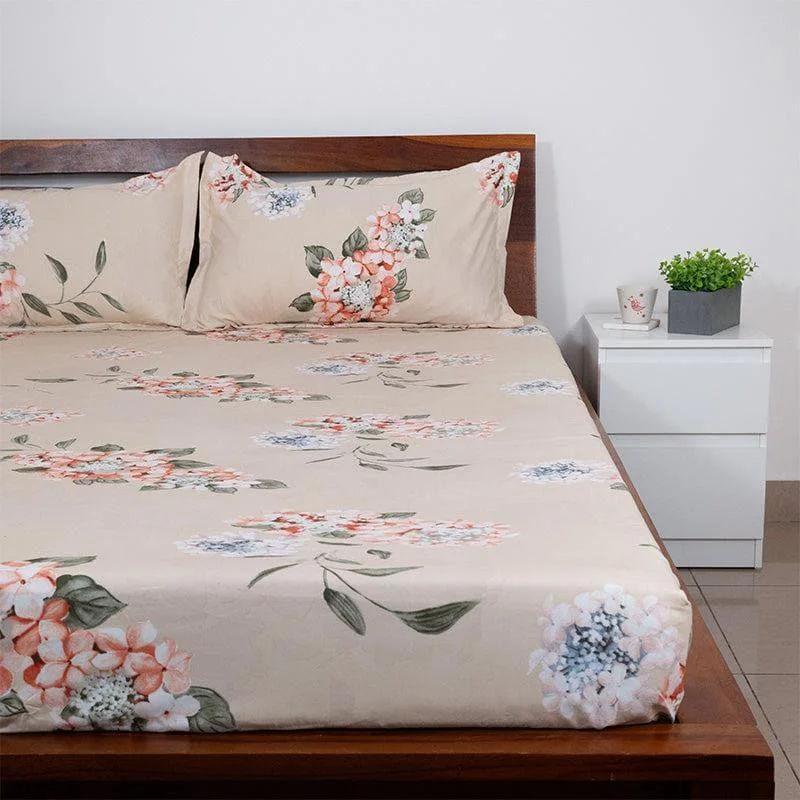 Suramya Floral Bedsheet