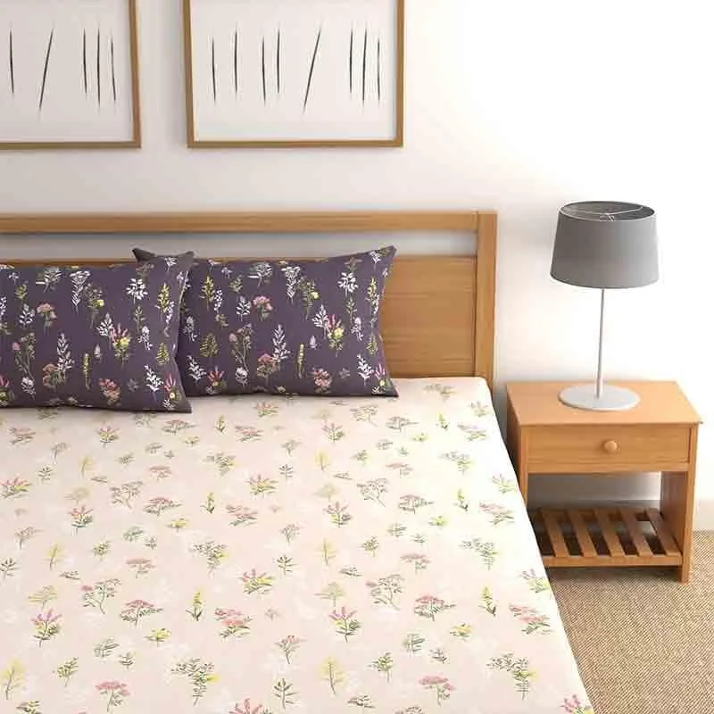 Soulfully Floral Bedsheet