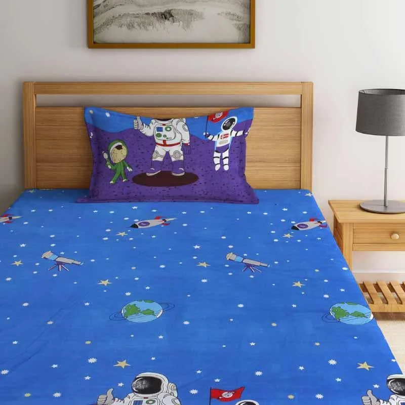 Space Explor Bedsheet