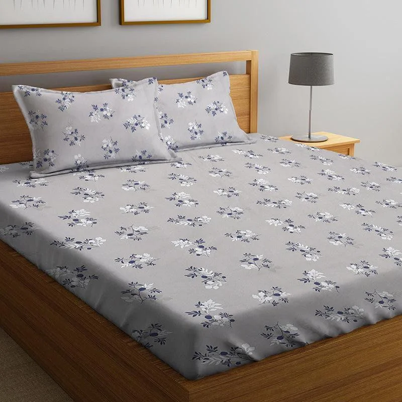 Misty Bloom Bedsheet