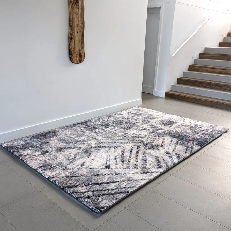 The Mellow Mat® Designer Print | Grey Expressions (Soft Touch Sensory Tatami Rug)