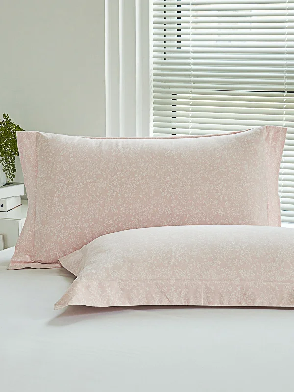 Kai Jade Pink Cotton Standard Pillow Sham