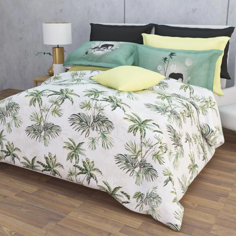 Tropical Paradise Bedsheet - Green