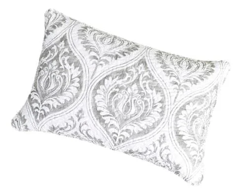 Tache Paisley Damask Matelasse Austere Grey Moon Sky Pillow Sham (TB300-199)