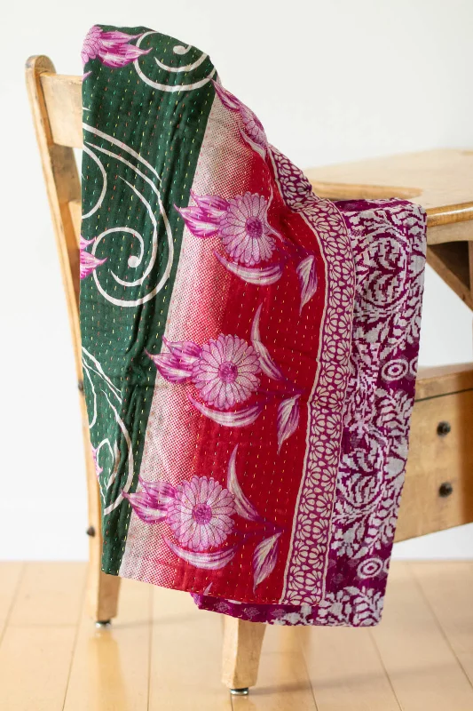 Beloved No. 7 Kantha Mini Blanket