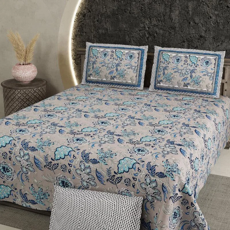 Indi Floral Bedsheet