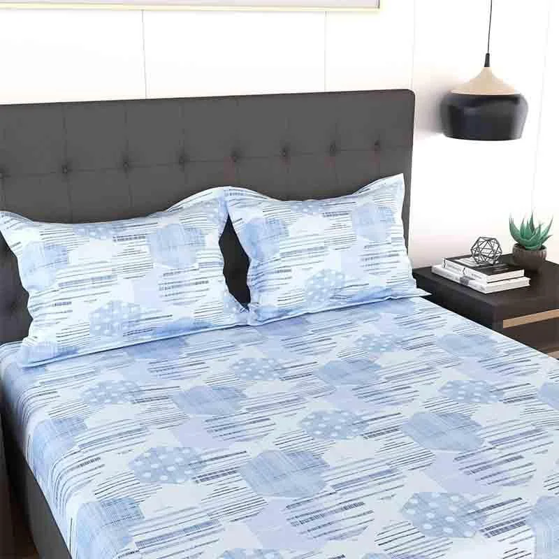 Tiramisu Bedsheet - Sky Blue