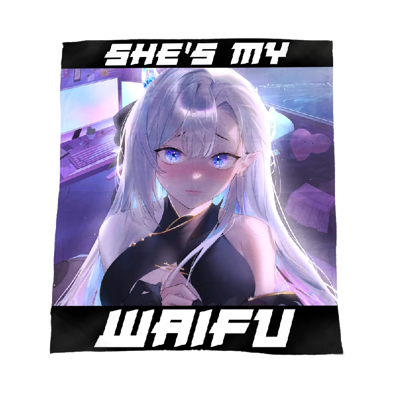 HalO_Sweety My Waifu Throw Blanket