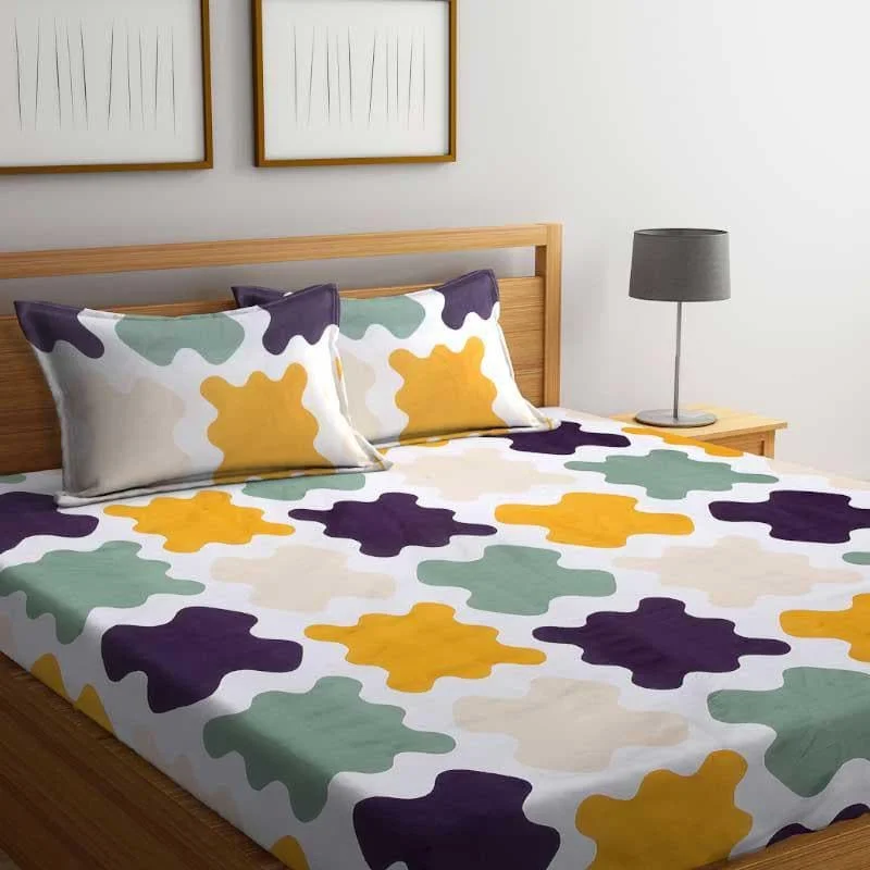 Cross Buddy Printed Bedsheet