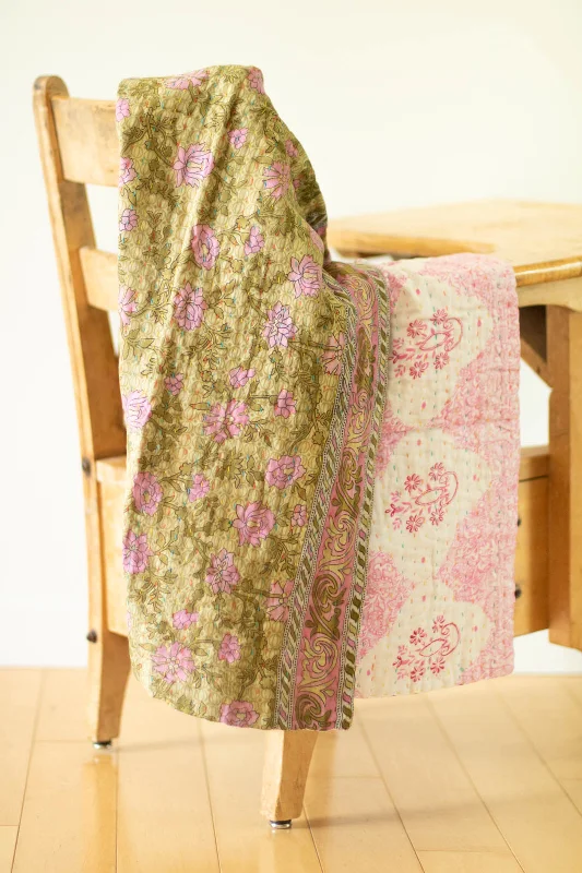 Charm No. 8 Kantha Mini Blanket