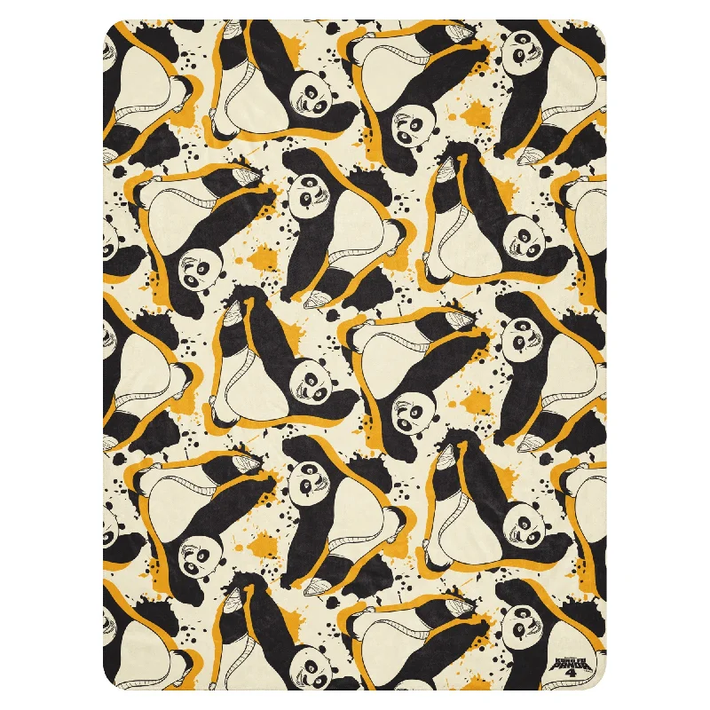 Kung Fu Panda 4 Po Ping Sherpa Blanket