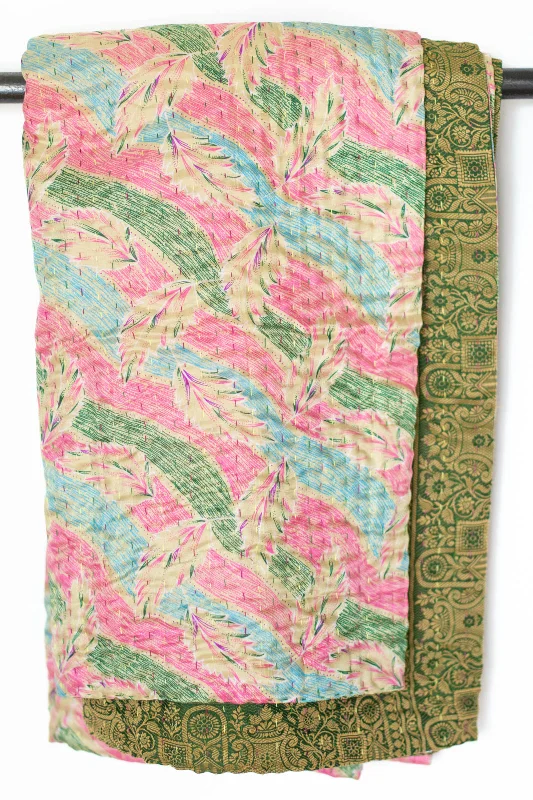 Beauty Silk Blend Kantha Throw