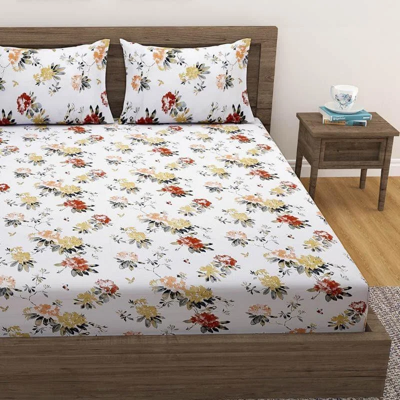 Flower Dance Bedsheet - Yellow