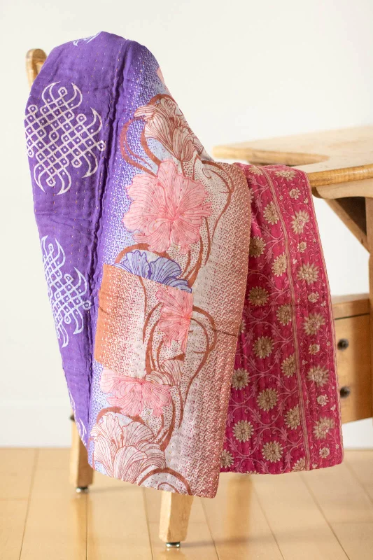 Dreamy No. 4 Kantha Mini Blanket