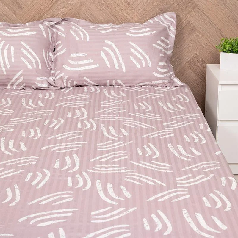 Autumn Bliss Bedsheet - Purple