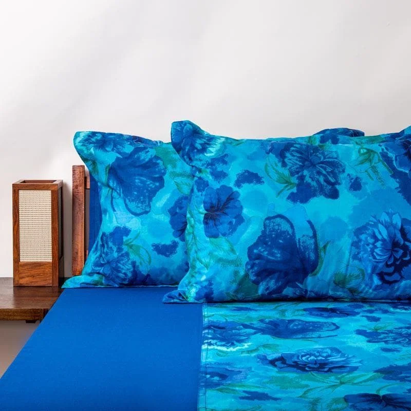 Beatific Blue Bedsheet