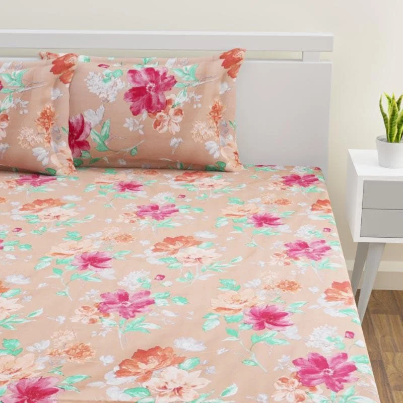 Riri Floral Printed Bedsheet