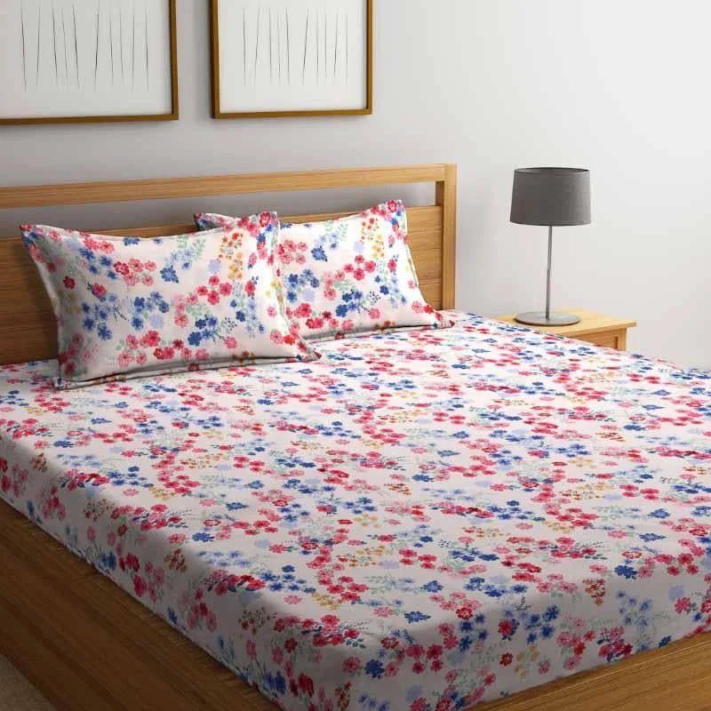 Miniature Florals Printed Bedsheet