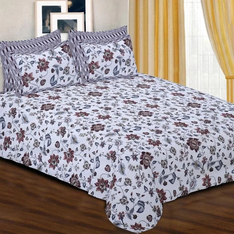 Dusty Rose Floret Bedsheet