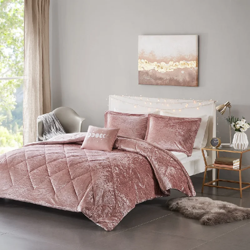 Streamdale Felicia Velvet Comforter Set