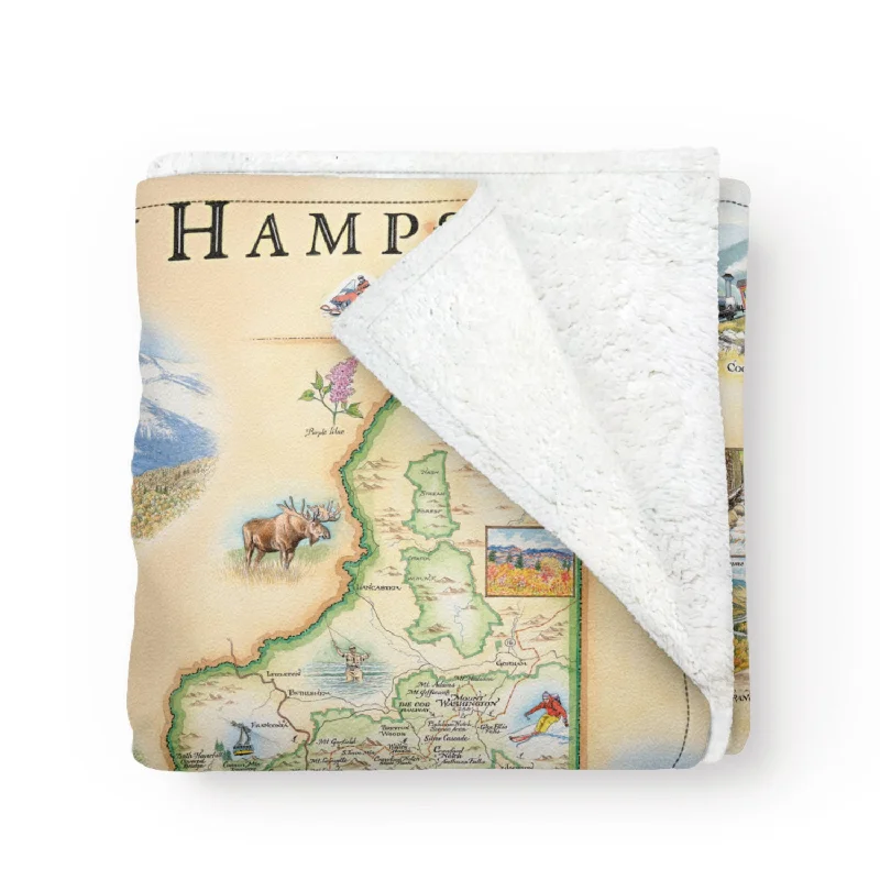 New Hampshire Fleece Blanket