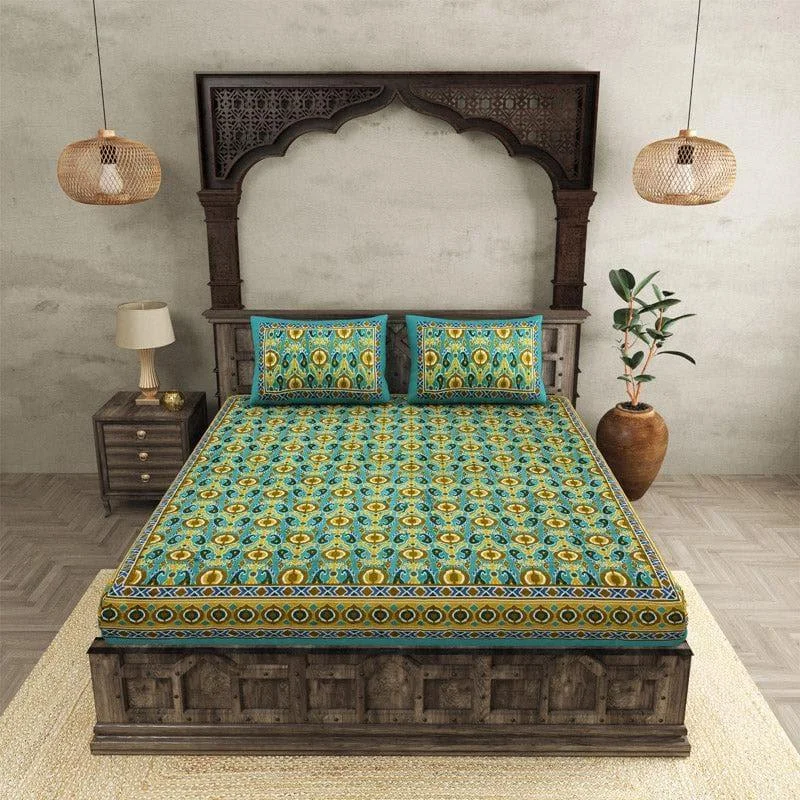 Shalini Ethnic Bedsheet