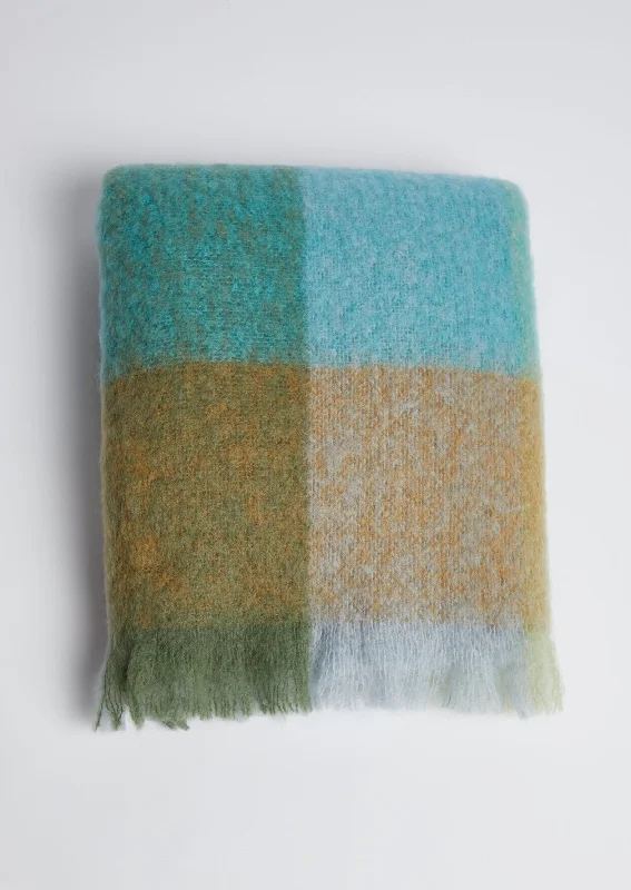 Foxford Cashel Mohair Throw