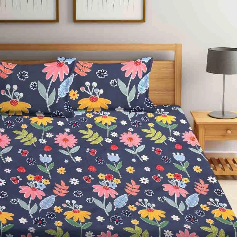 Gouche Florals Bedsheet