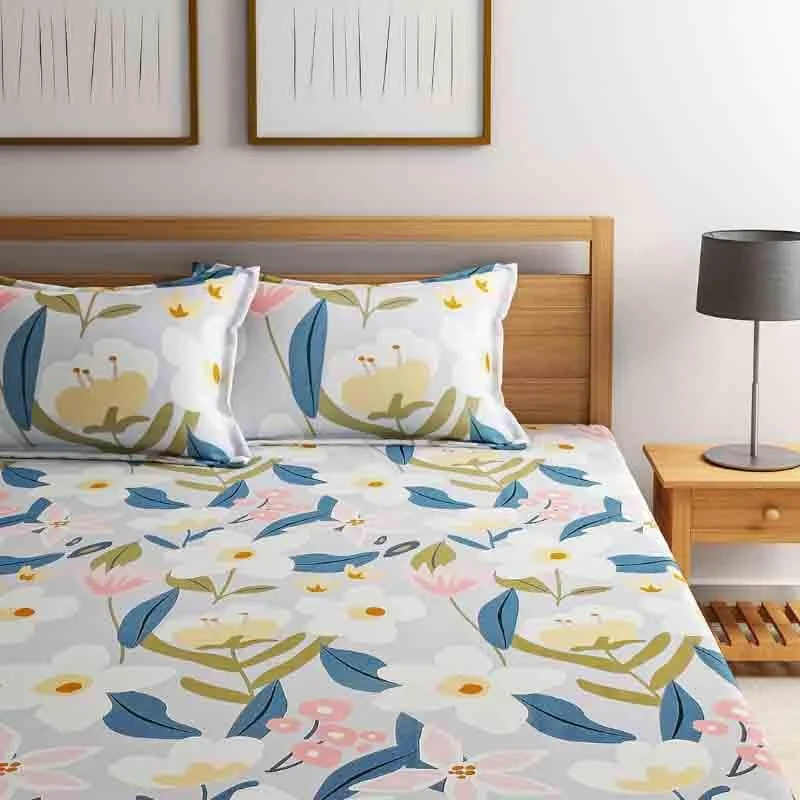 The Message of Florals Bedsheet