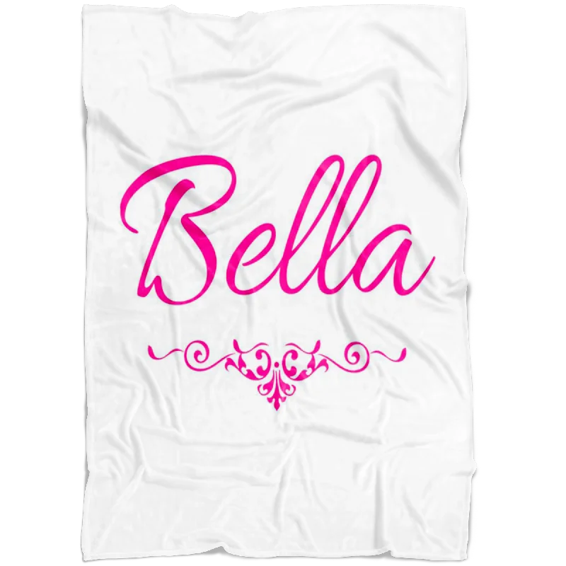 Bella Pink Fleece Blanket