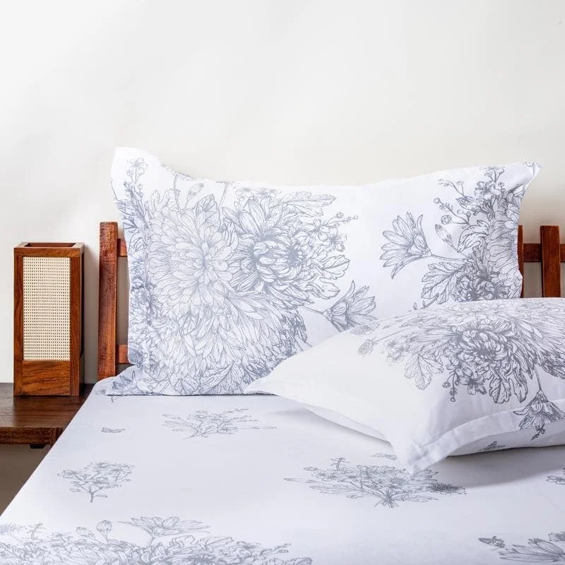 Swayam Pristine in White Bedsheet - 210 TC || Super Soft