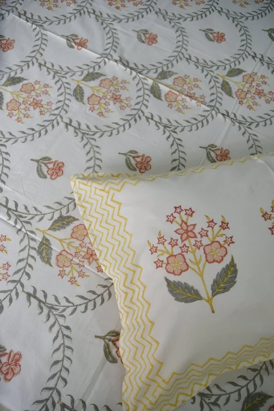 Basant Jaal Bedsheet - Luxurious Comfort