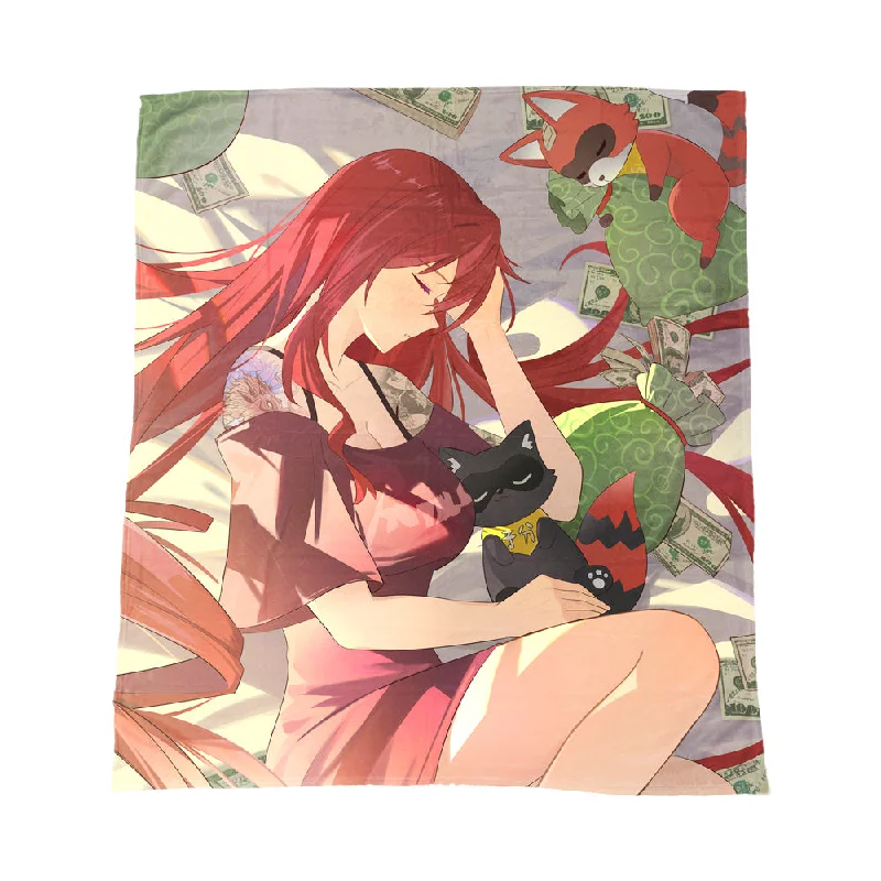 Elly Money Zzz's Throw Blanket