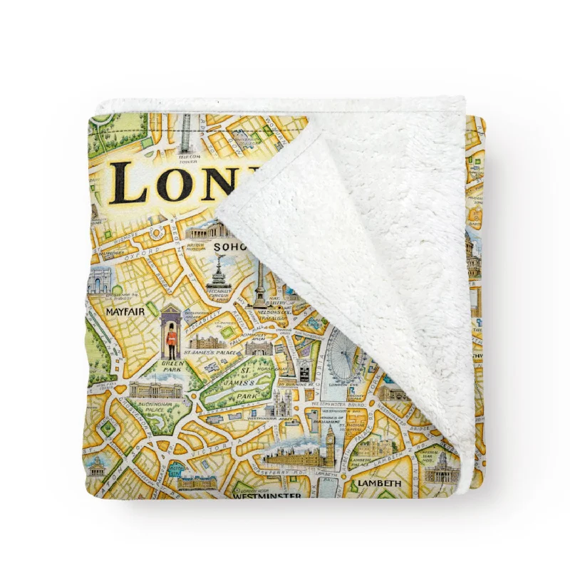 London Fleece Blanket