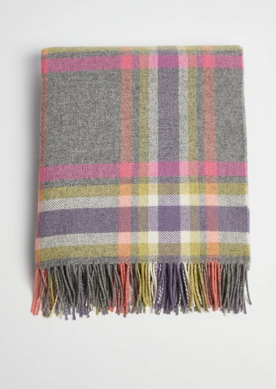 Foxford Throw | Pink Violet Mix