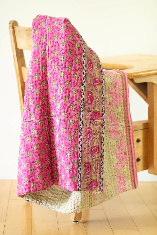 Charm No. 2 Kantha Mini Blanket