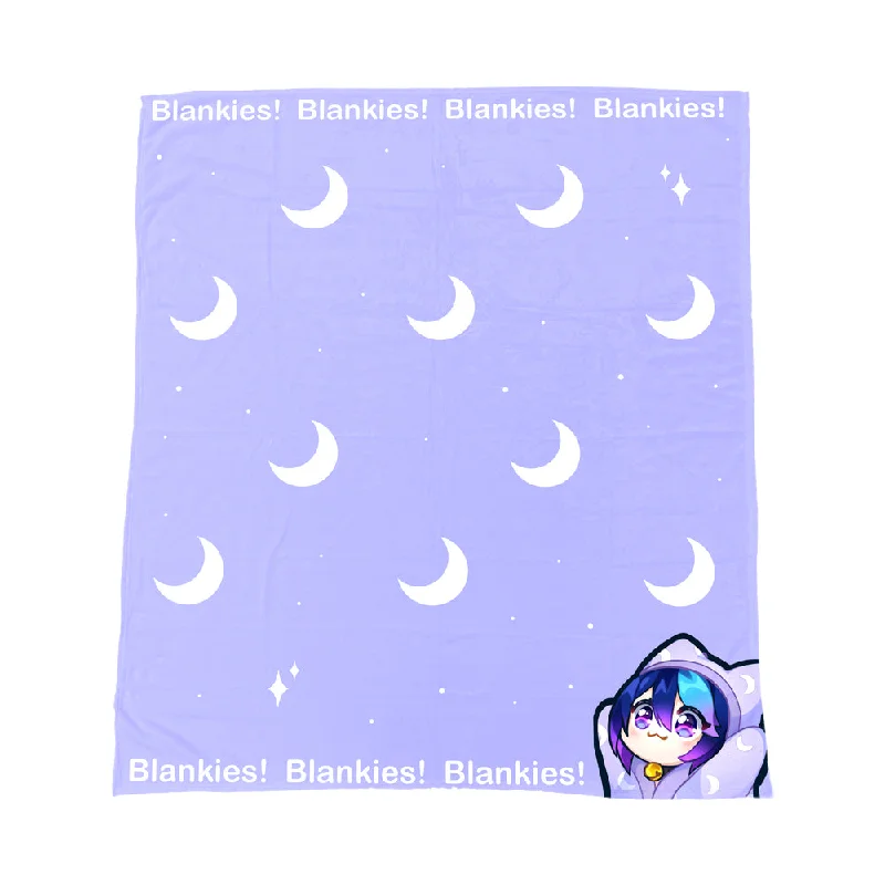 MikaMoonlight Blankies Throw Blanket