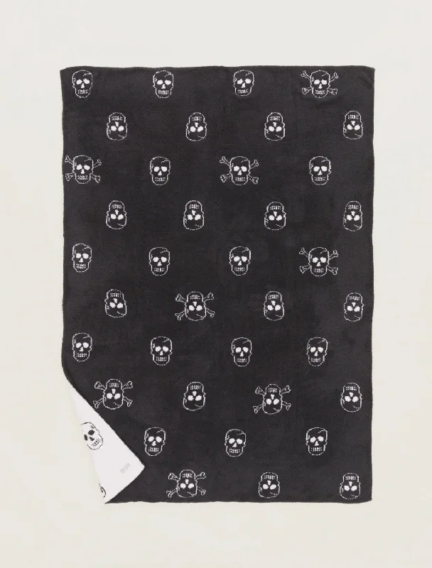 Cozy Chic Skull Throw